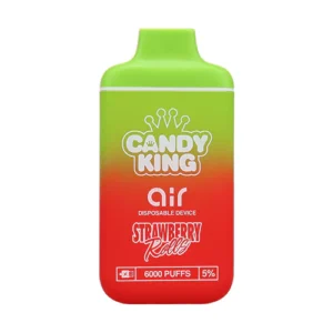 Candy King Vape Air Synthetic - Disposable Device - Strawberry Rolls