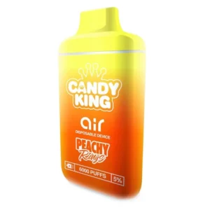 Candy King Air Synthetic - Disposable Vape Device - Peachy Rings