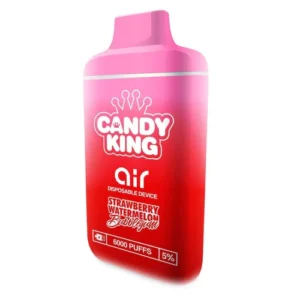 Candy King Air Synthetic - Disposable Vape Device - Strawberry Watermelon Bubblegum